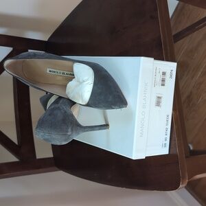 Suede Manolo blahnik BB  36.5